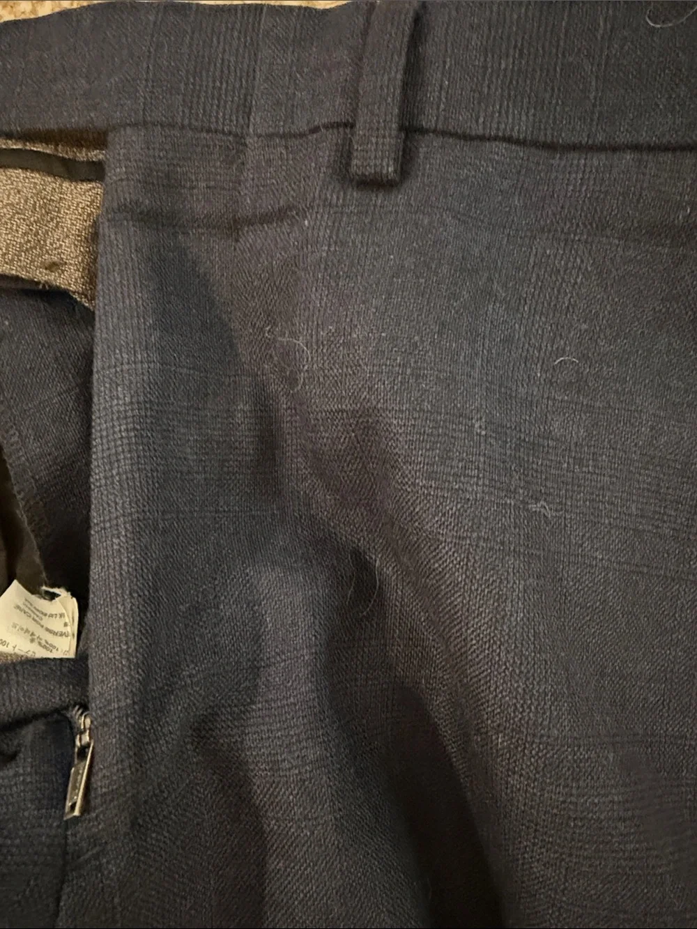 J. Crew Men’s Navy Tailored Dress Pants
